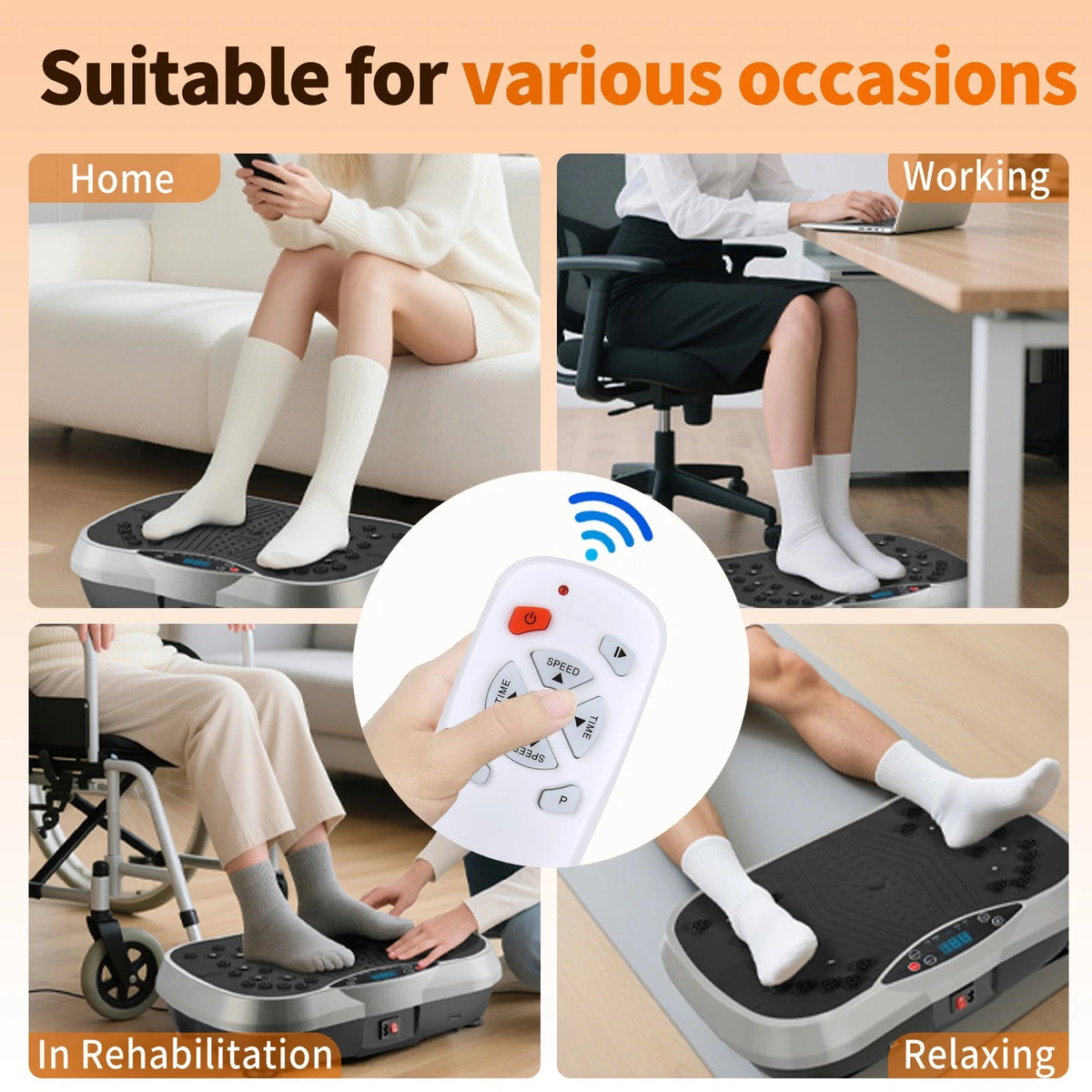 Remote Control For EILISON FitMax 3D XL Vibration Plate Exercise Machine