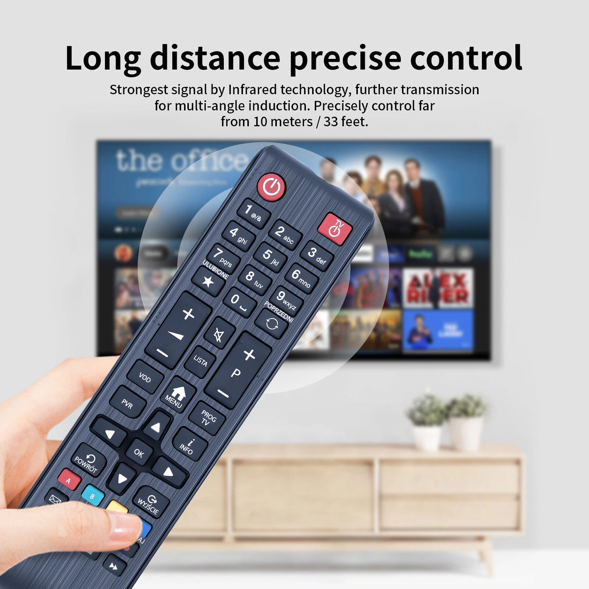 Replacement Remote Control For Orange TV RC3924402/02