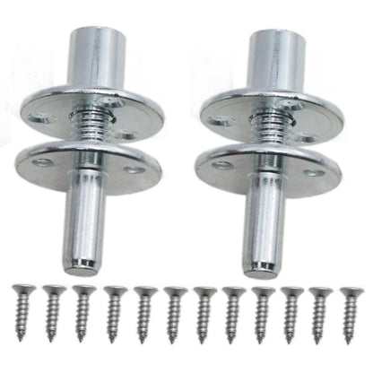 Table top connectors T-nut M12, Bed Post M12*53.5, Silver