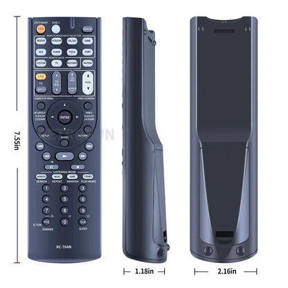 RC-764M Remote Control For Onkyo AV Receiver TX-SR508 HT-S5300 HT-S6300