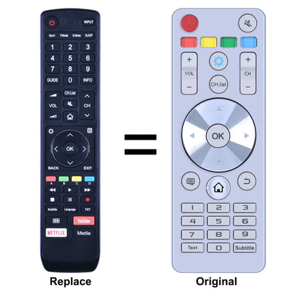 EN3A31 Remote Control For Hisense TV LHD32K370WCEU LHD39K370WSEU LTDN40K370WCEU