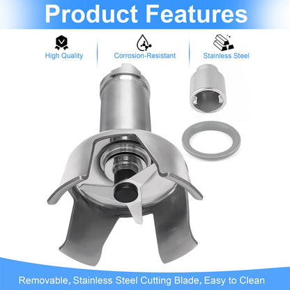 Robot Coupe 39455 Bell Cover Assembly with Removable Blade for MP550B