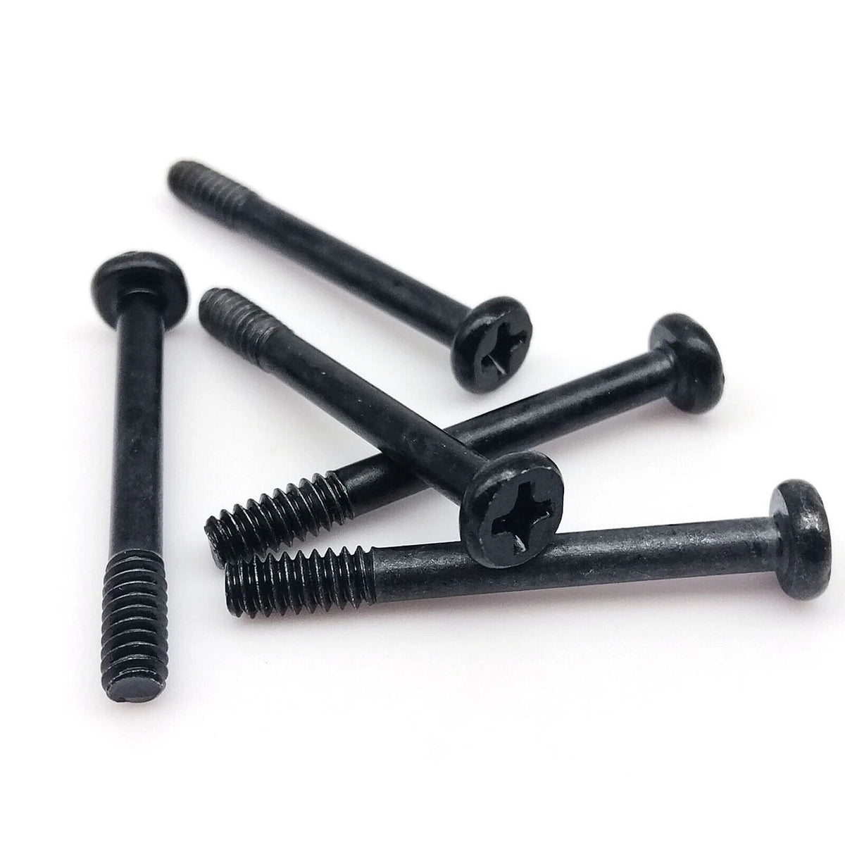 20Pcs Carbon Steel PC Computer Case Card Water Cooler Radiator Fan Long 6# Screw
