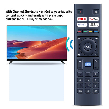 Replacement Remote Control For TOPTRO X9 Smart  Projector
