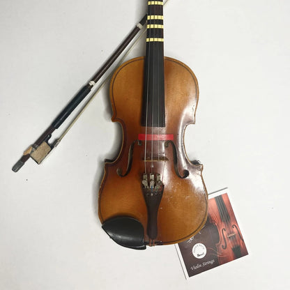 Stravilio Bronze Violin Strings Full Set - 1/2 and 1/4, Silver