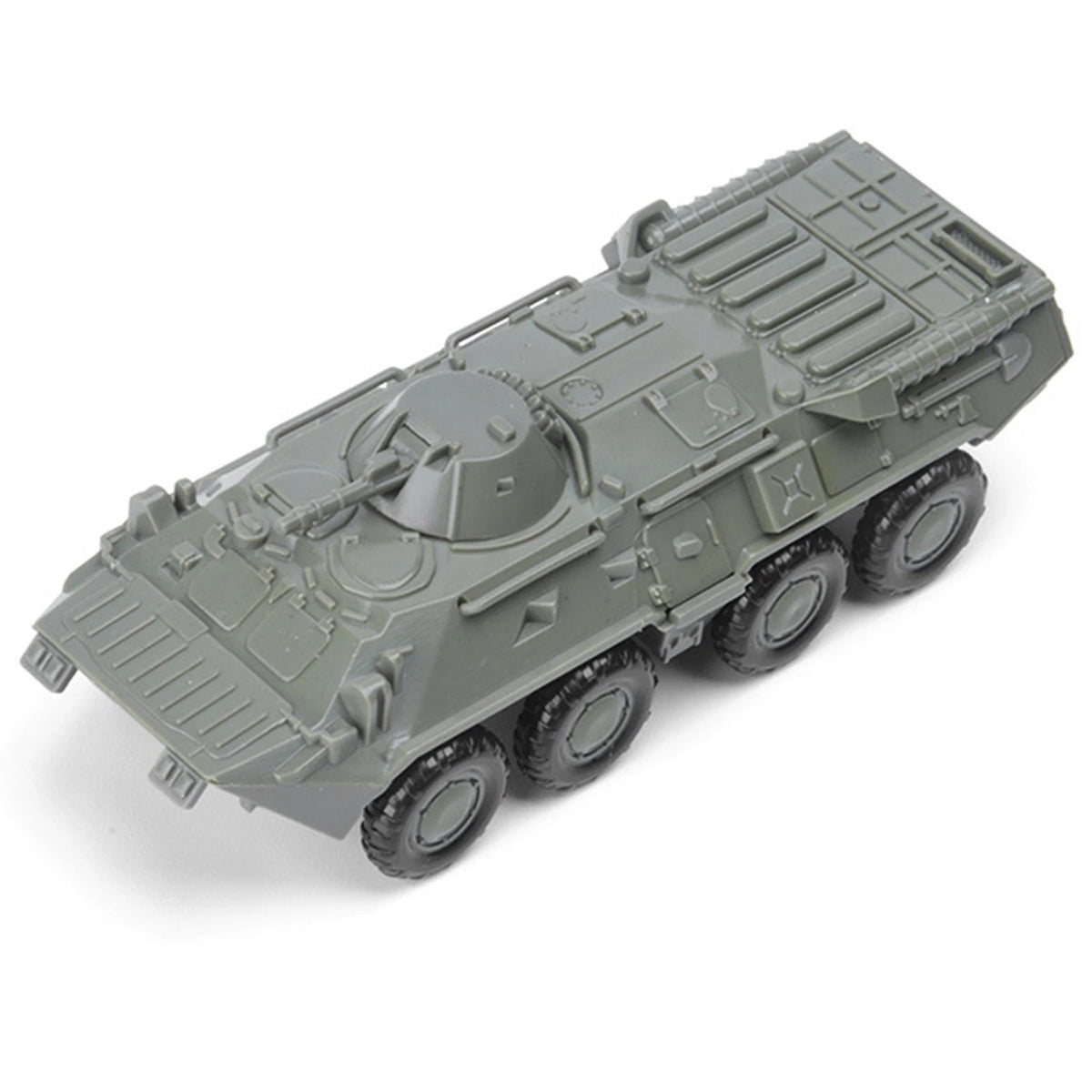 1:72 Plastic Movable BTR-80 Wheeled Armored Vehicle Model Kit Christmas Gifts