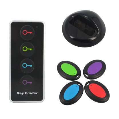 1 Pcs  Remote Wireless Key Finder Electronic Receiver Locator 4 in1 Alarm
