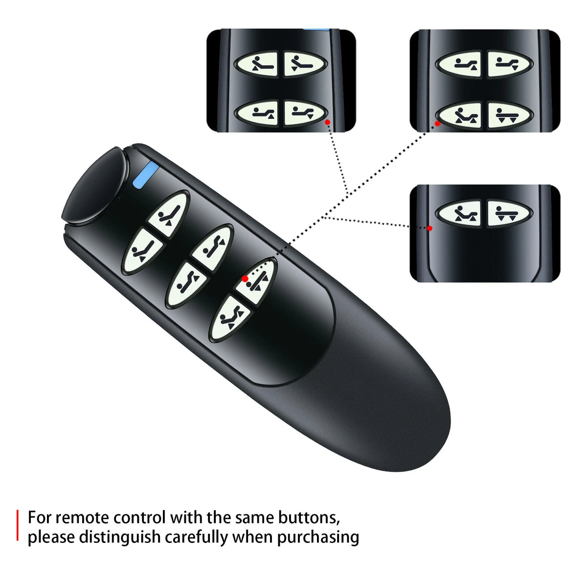 For Drive Medical Semi Electric Hospital Bed Hand Remote Control 15030HC-G