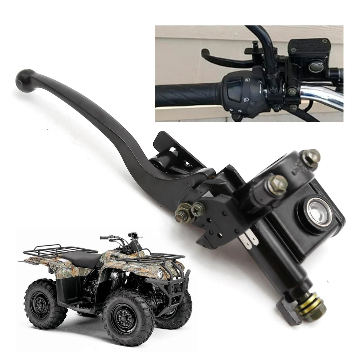 Vkinman 7/8" 22mm Right & Left Hand Brake Master Cylinder Replacement for...