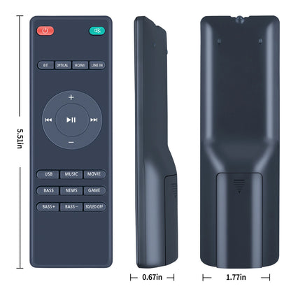 Remote Control For Fosi Audio A3 Small Sound Bars