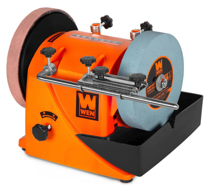 WEN 8-Inch Water-Cooled Wet/Dry Sharpening System (BG4108) 8-Inch, Black
