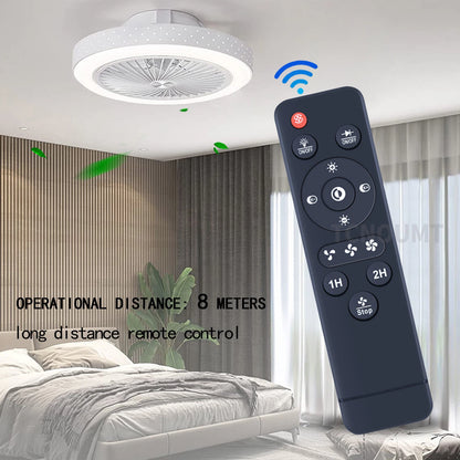Remote Control For PINFM Flush Mount Ceiling Fan,Bladeless Ceiling Fan