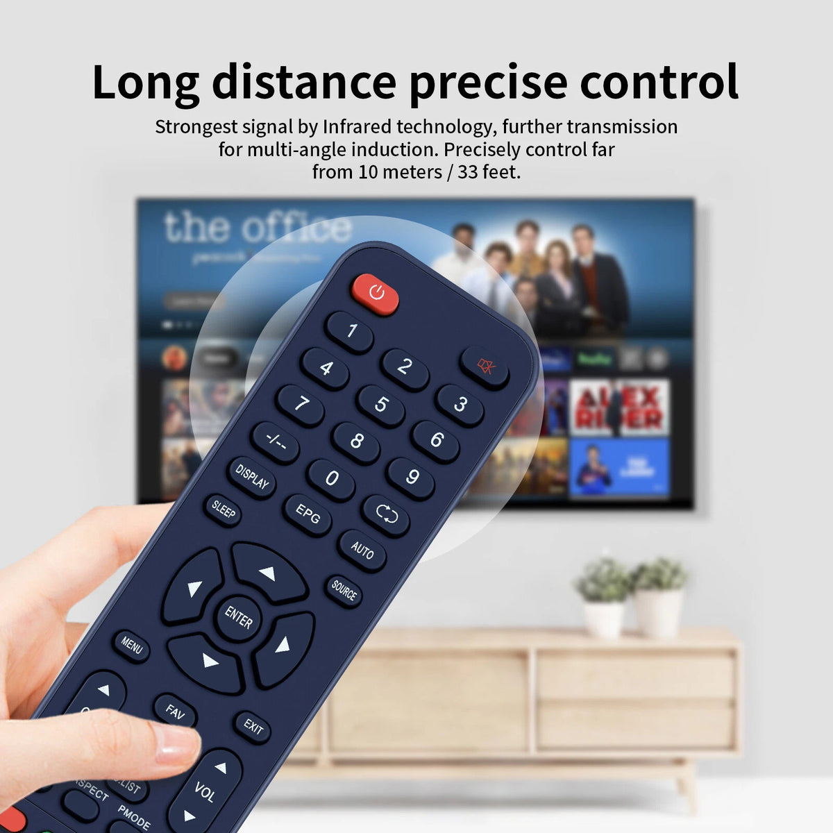 Replace Remote Control For Furrion LCD LED TV FEHD19A0A FEFD22A0A