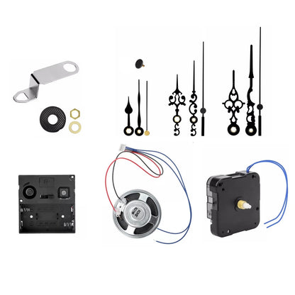Quartz Wall Clock Movement Mechanism Hands Repair Tool Kit Set DIY Clock Parts