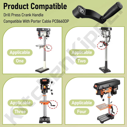 10601009A1 514007742 Drill Press Crank Handle Compatible with Sears...
