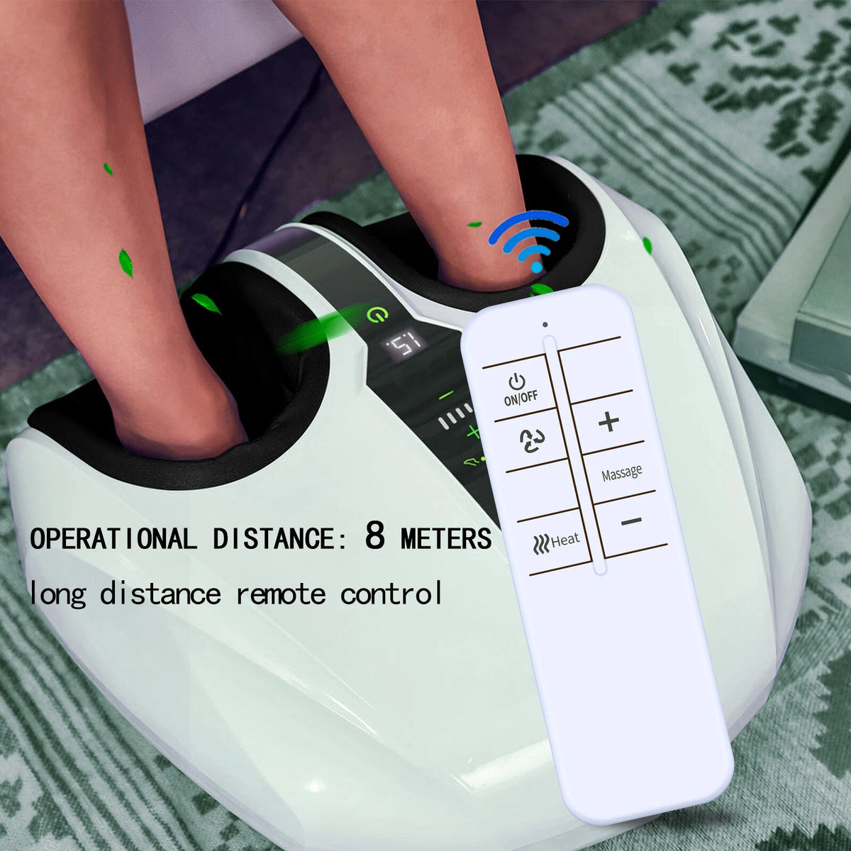 Replacement Remote Control ONLY For Miko Foot Massager MMF-01C