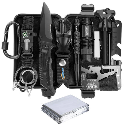 XUANLAN Emergency Survival Kit 13 in 1, Outdoor Gear Large, kit 3