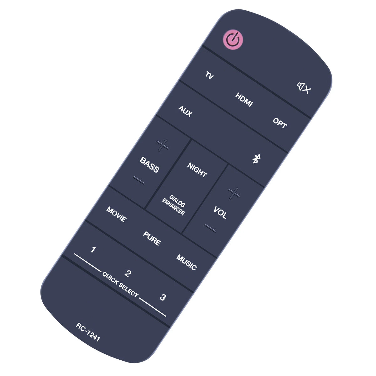 RC-1241 Replacement Remote Control For DENON Home Sound bar 550