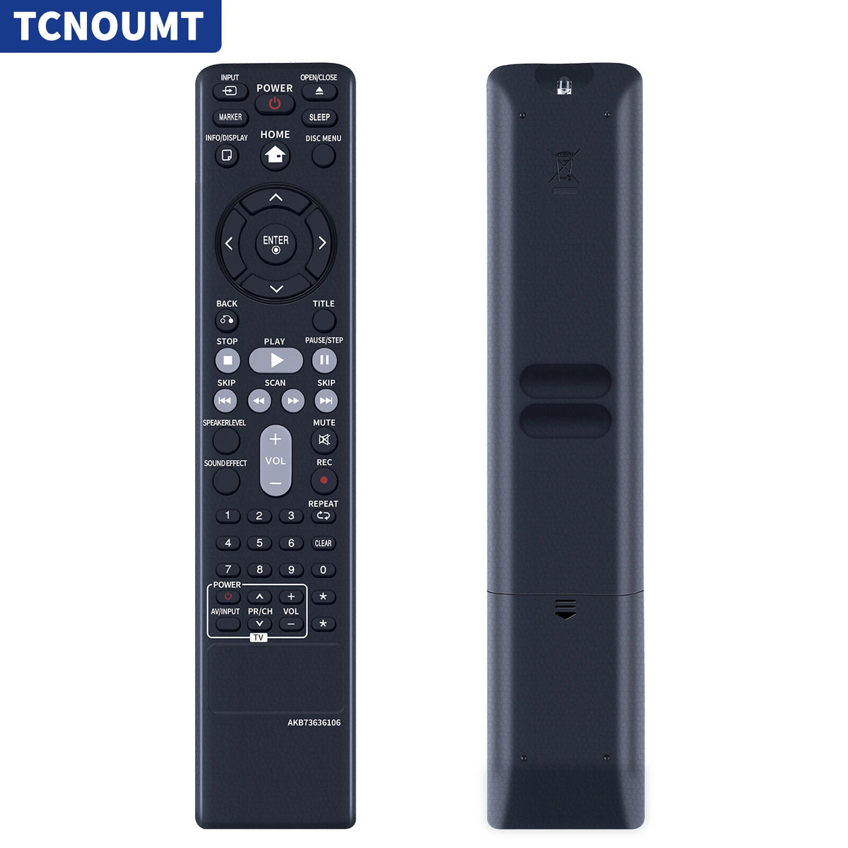 AKB73636106 Remote Control For LG DVD Home Theater DH4130S S43S3-S/W S43S3-S
