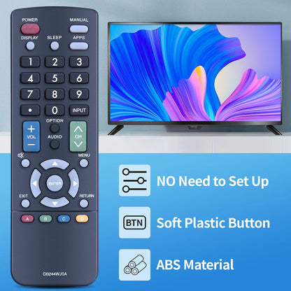 Replacement Remote Control For Sharp GB244WJSA PN-UH601 Standard v1