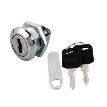 Stainless Steel Mail Box 16mm Lock with 2 Keys Mailbox Mail Letter Box Safety
