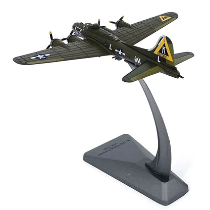11.9cm Diecast Alloy 1/200 USA Air Force B-17G Fighter Model Static Display