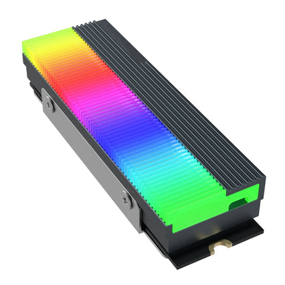 4 Pin + 5V 3 Pin(ARGB) SSD Heatsink Cooler Radiator For M.2 2280 SSD Hard Disk