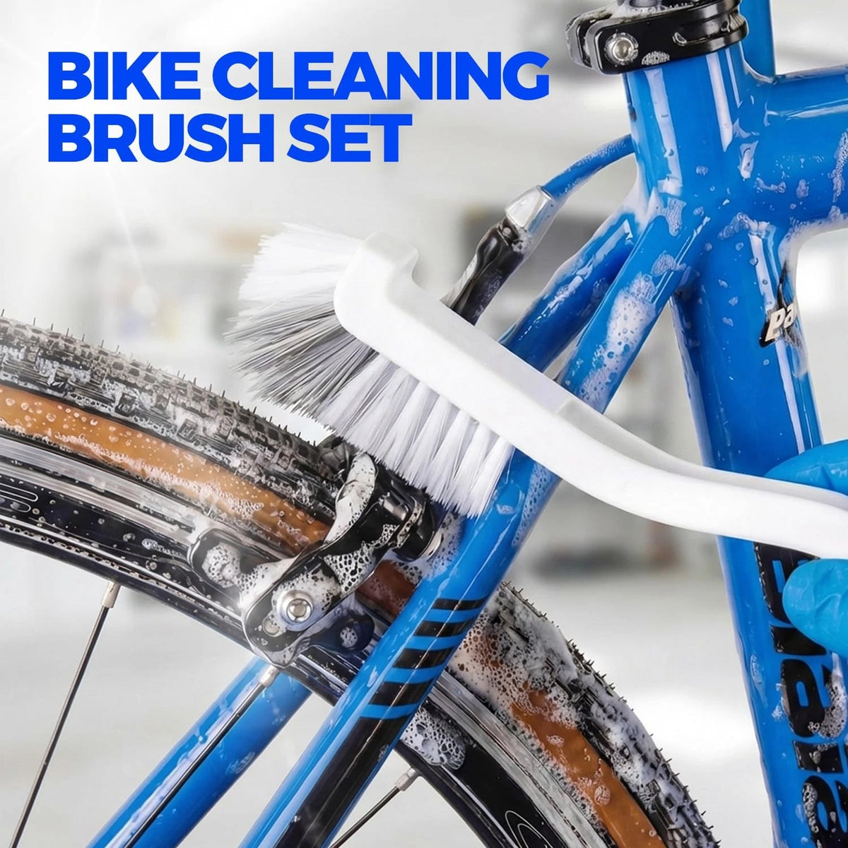 Holikme 7 Pack Cleaning Brush Scrub Kitchen 5 Piece Set, Green