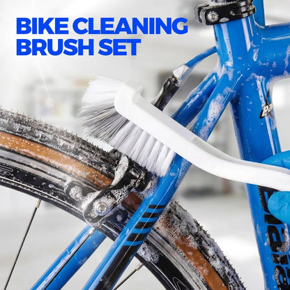 Holikme 7 Pack Cleaning Brush Scrub Kitchen 5 Piece Set, Green