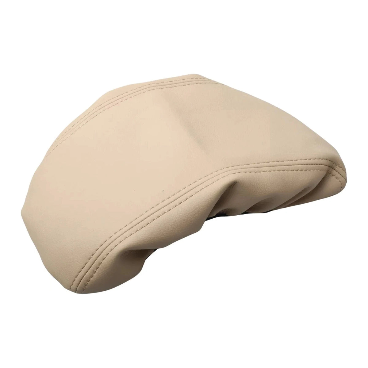 For Hyundai Sonata 15-19 Soft Leather Car Center Console Lid Armrest Cover Beige