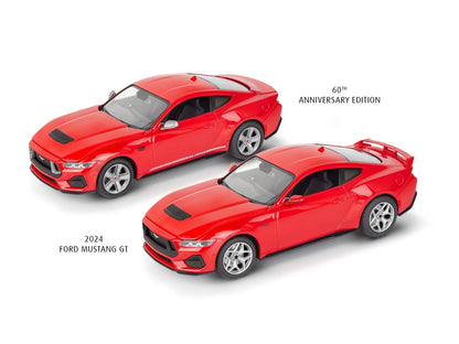 Revell 14586 2024 Ford Mustang GT 1:25 4 inches x 7.63 x 2 inches, Red