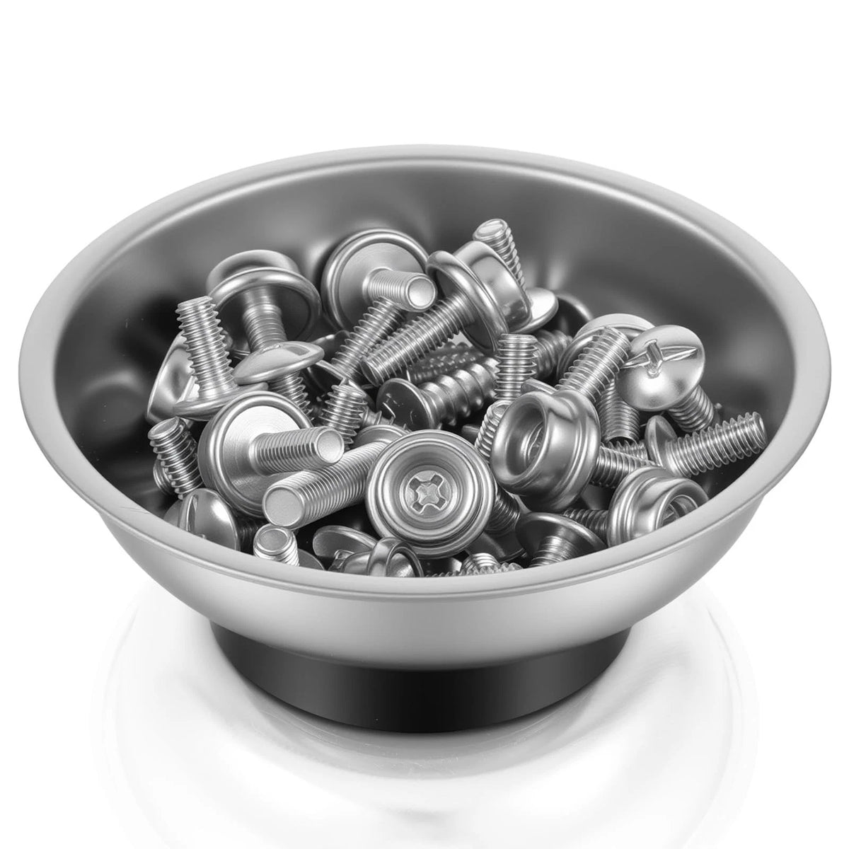 10 Pcs Stainless Steel Magnetic Parts Tray Set, 3 Inch Round Bowls...