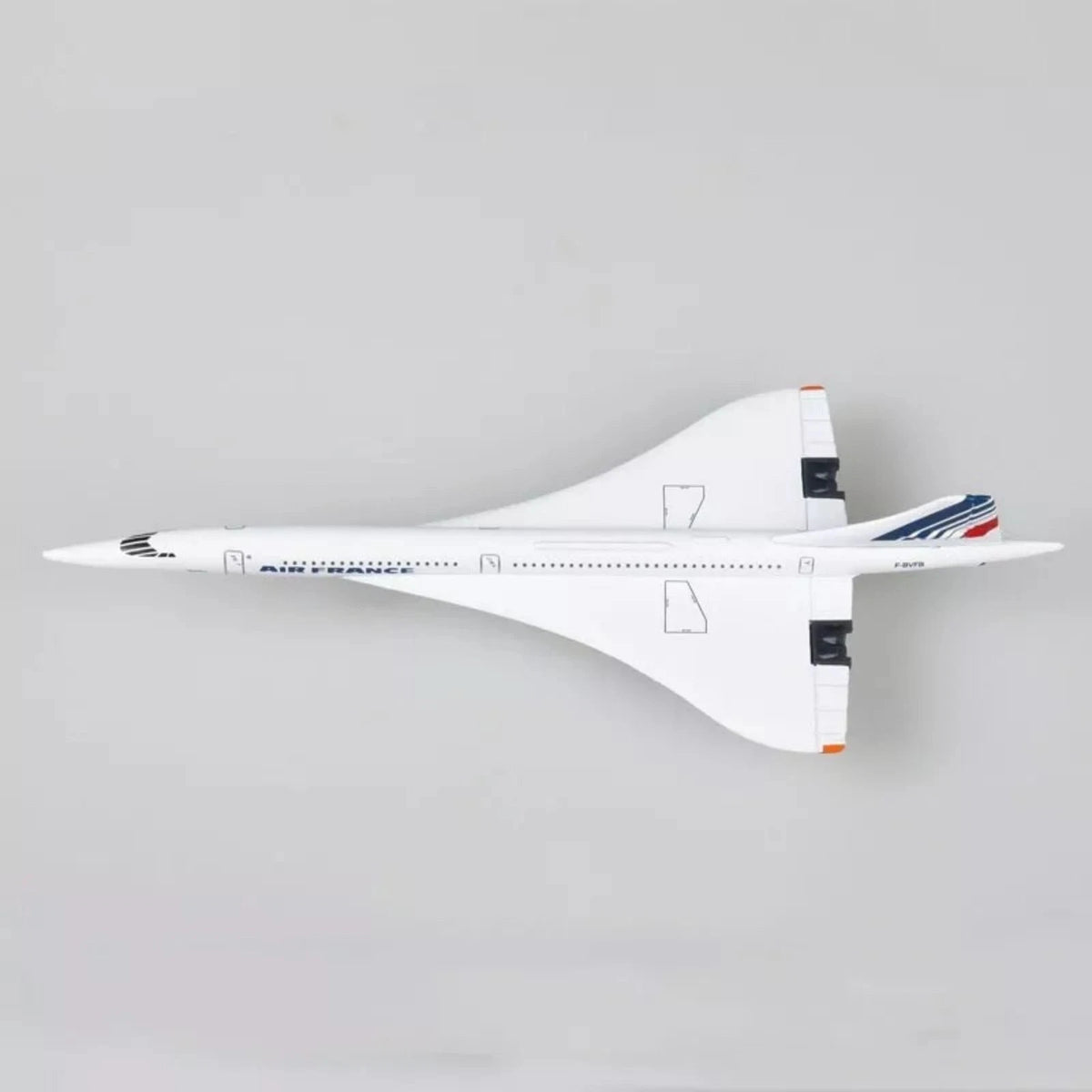 1/400 Air France Concorde Plane Model Finished Model High Restoration