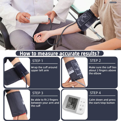 Alcarefam Large Blood Pressure Cuff, 8.7”-16.5” (22-42CM) BP Cuff Large, Blue