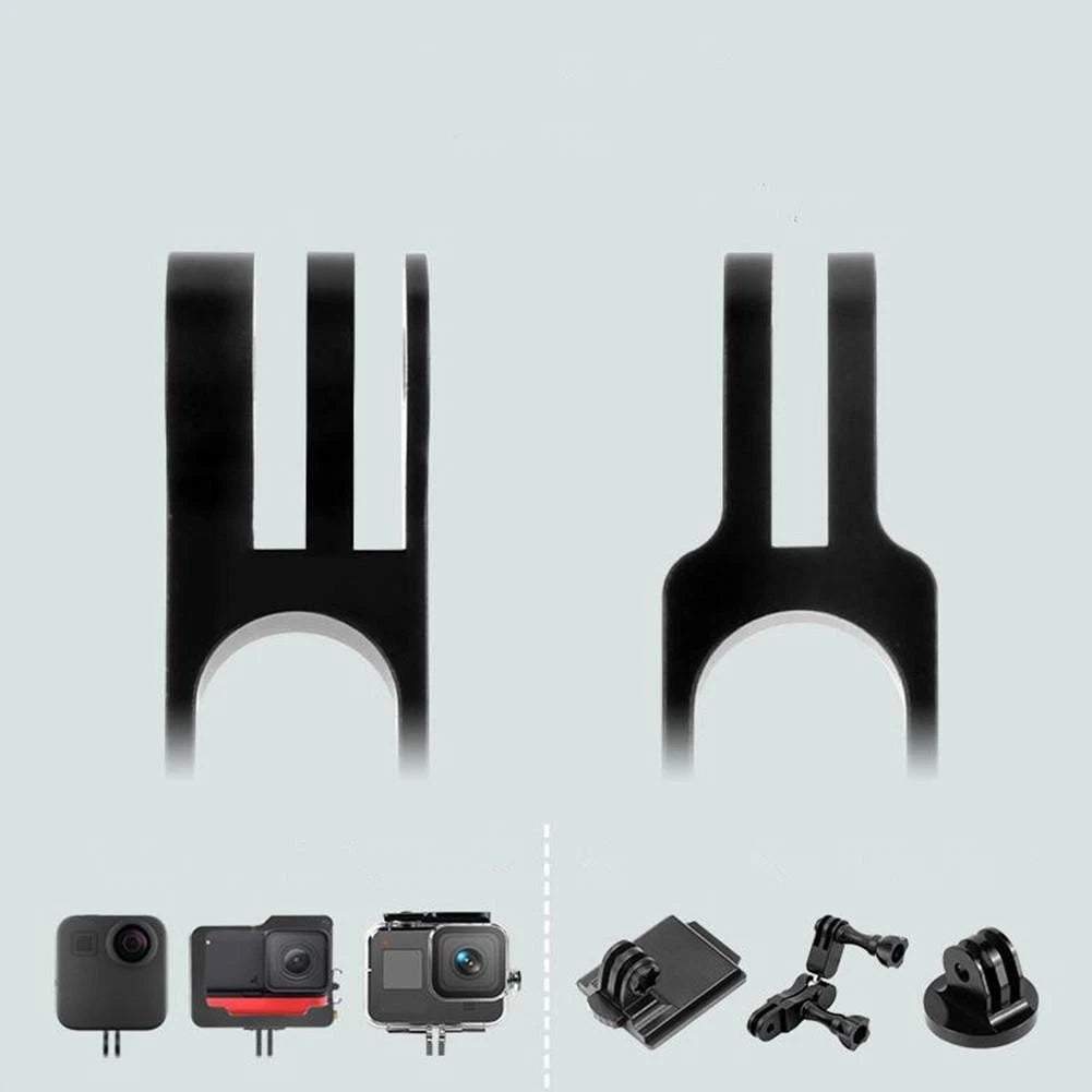 Angle Adjust Alloy Extension Rod Arm Mount Helmet For Gopro Max For Insta.360,