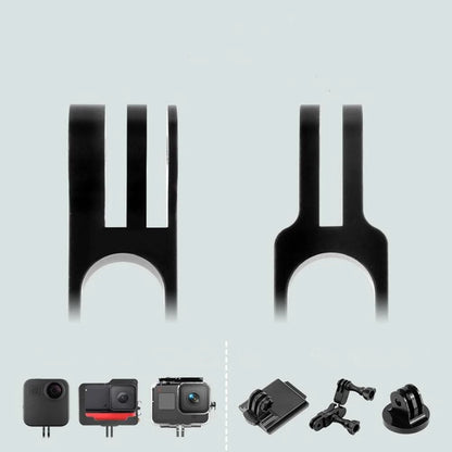 Angle Adjust Alloy Extension Rod Arm Mount Helmet For Gopro Max For Insta.360,