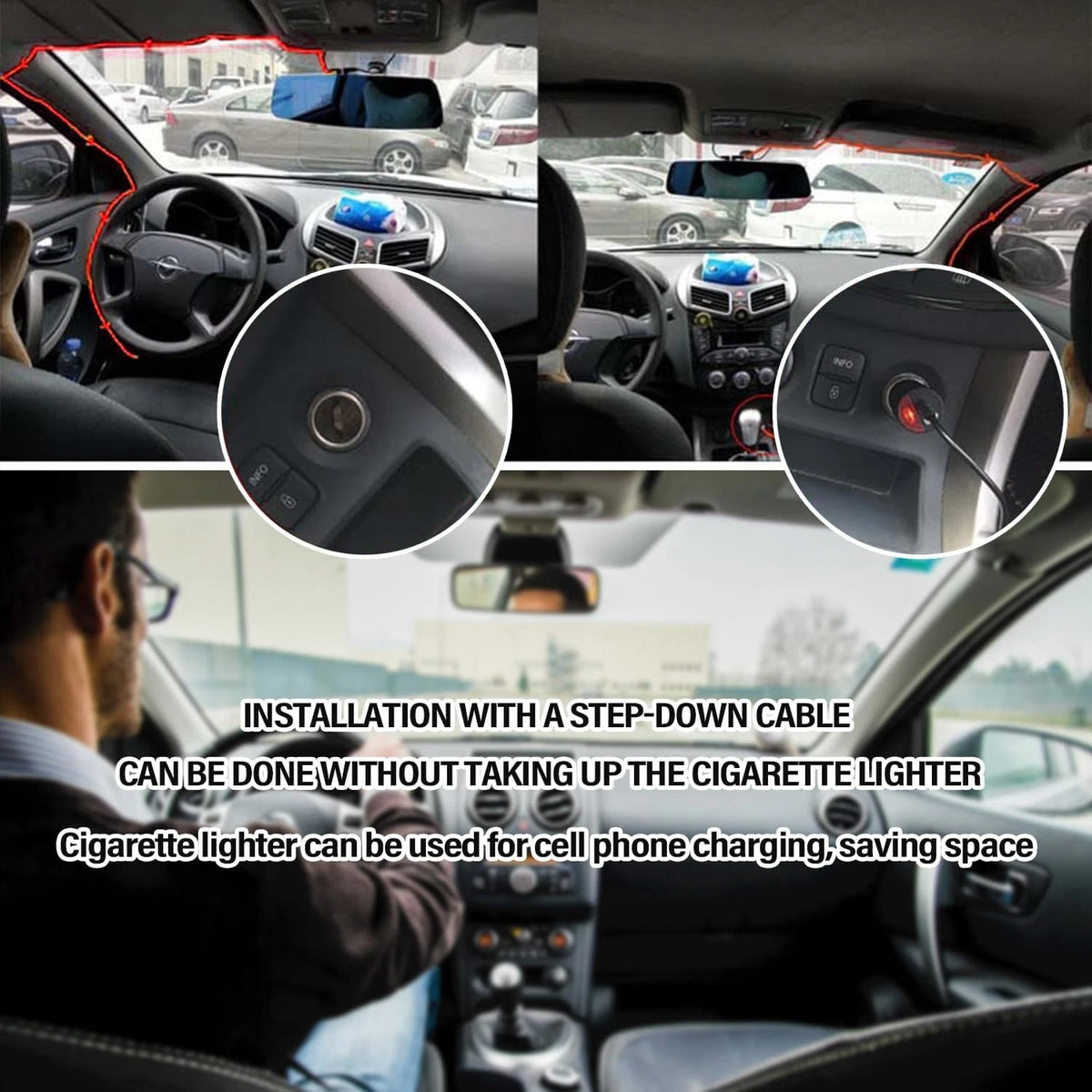Dash Cam Hardwire Kit,[Upgraded Version] USB C Kit for Black