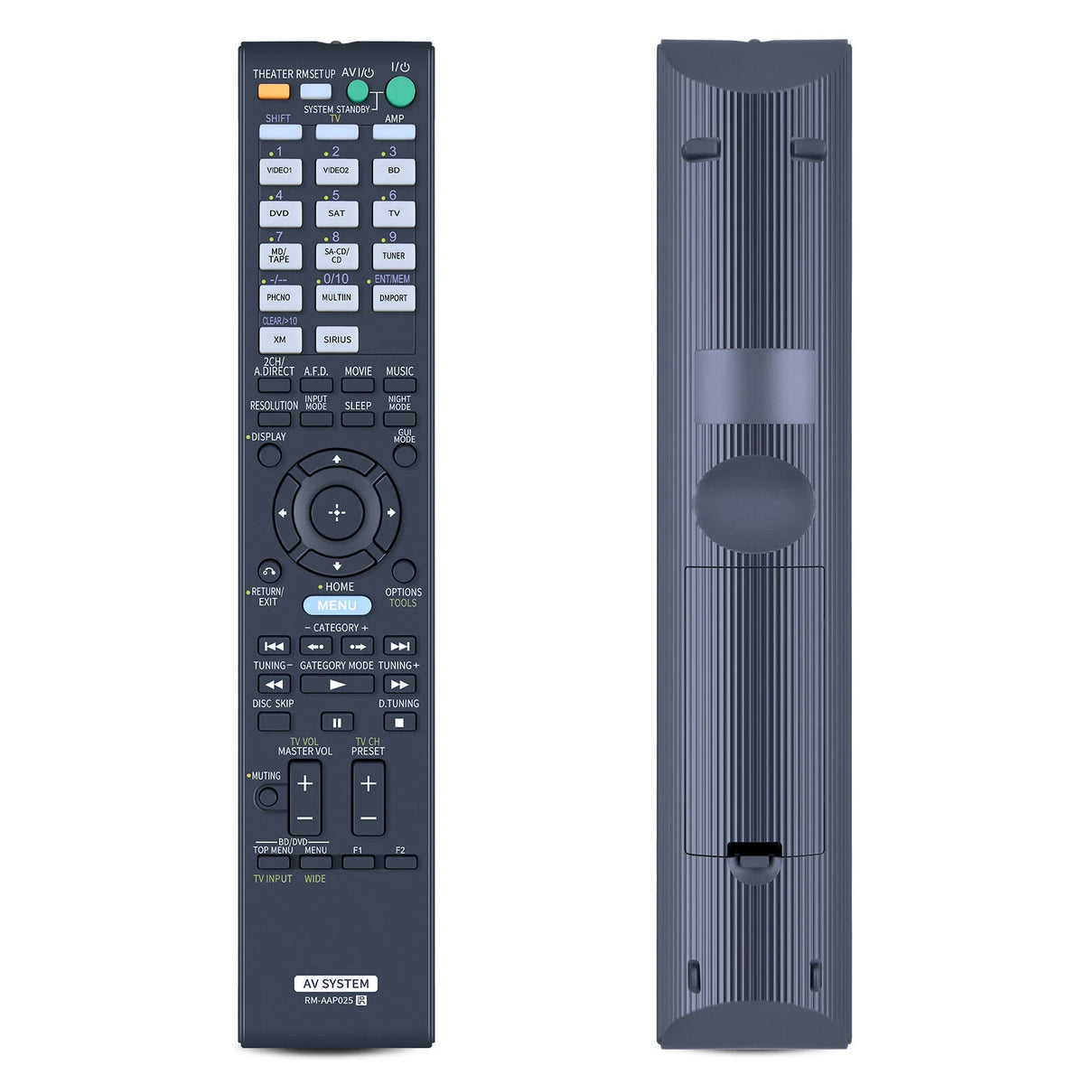 RM-AAP025 Replace Remote Control For Sony Multi Channel AV Receiver STR-DA2400ES