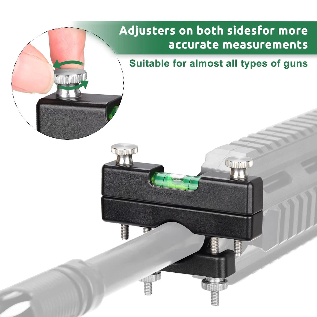 Pridefend Bubble Level, Scope Mounting Kit, Precision Level Black
