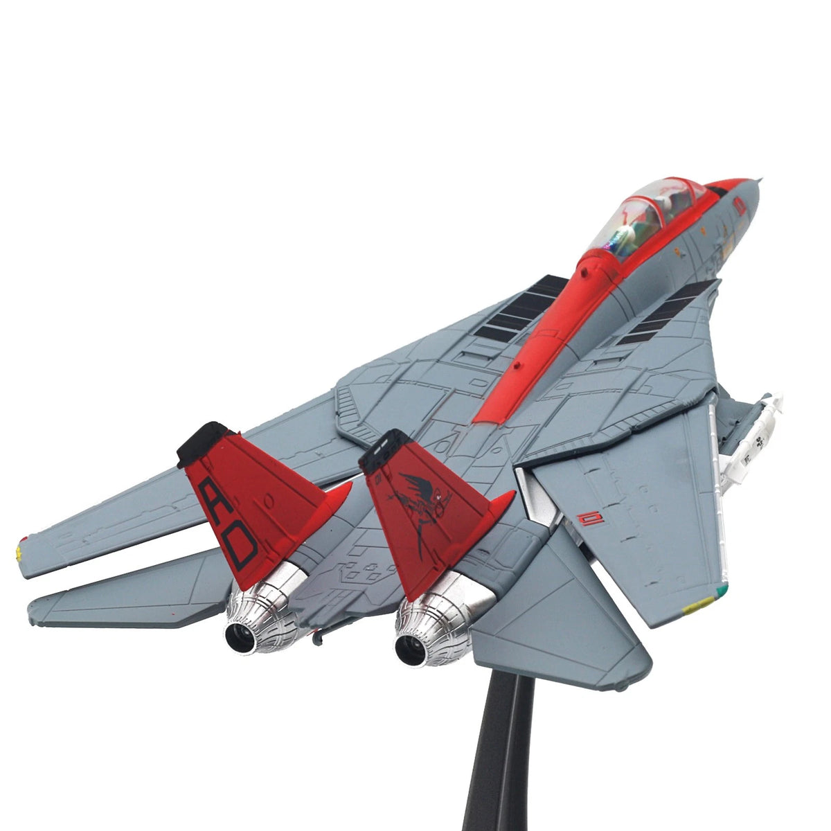 For US Navy VF-101 Grim Reapers Grumman F-14 Tomcat 1:100 Scale Fighter Model