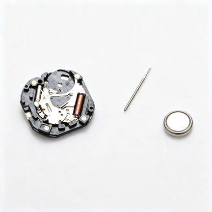 10½''' 3-Hands 3-Eye Quartz Watch Movement Replacement For Japan VX3JE Repair