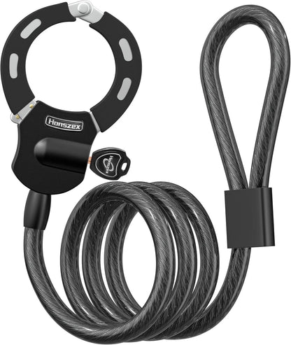 Electric Scooter Lock, Anti-Theft Cable Lock with Key, 39.37inch