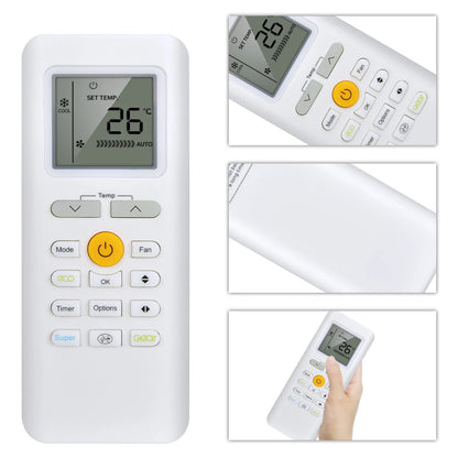Replace Remote Control For Midea RG70E/BGEF RG70A/BGEF RG70C No backlight