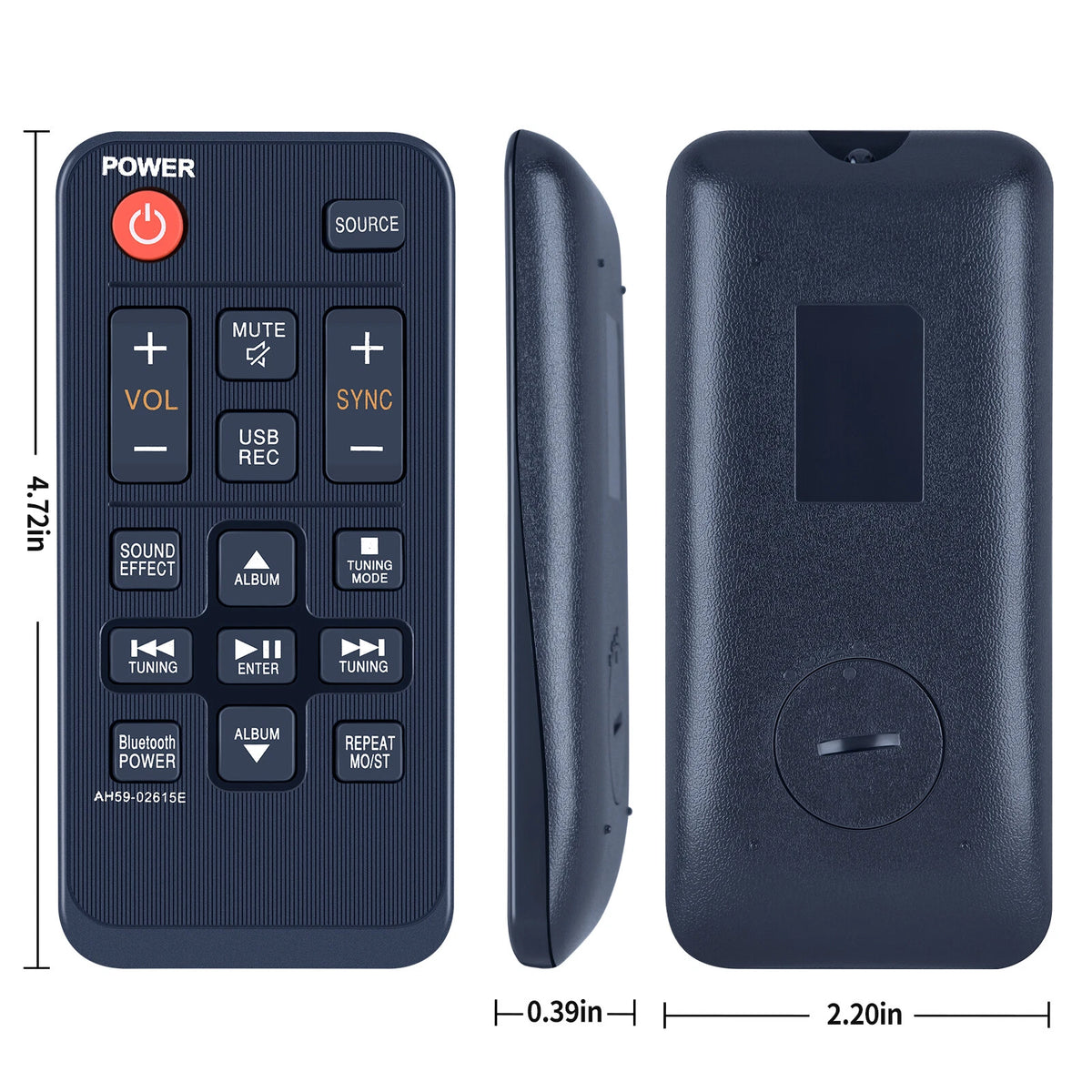AH59-02615E Remote Control For Samsung Sound Tower TW-J5500 TW-J5500/ZA