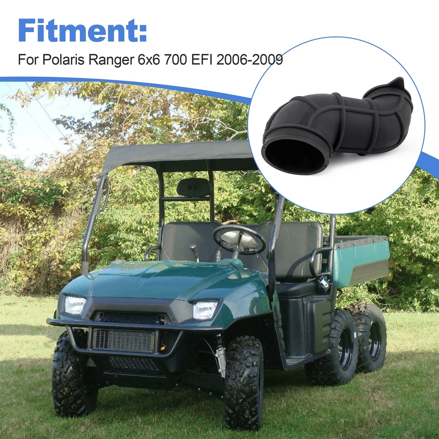 Airbox Boot 5412898 Replacement for Polaris Ranger 6x6 700 EFI 2006-2009