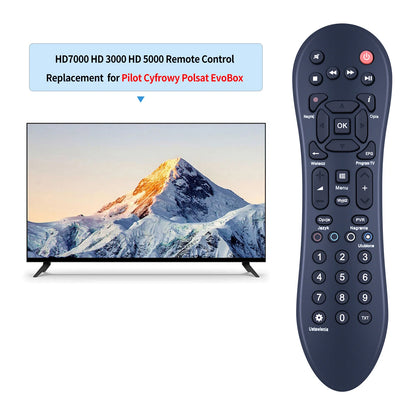 Remote Control For Pilot Cyfrowy Polsat EvoBox HD3000 HD5000 HD6000 HD7000