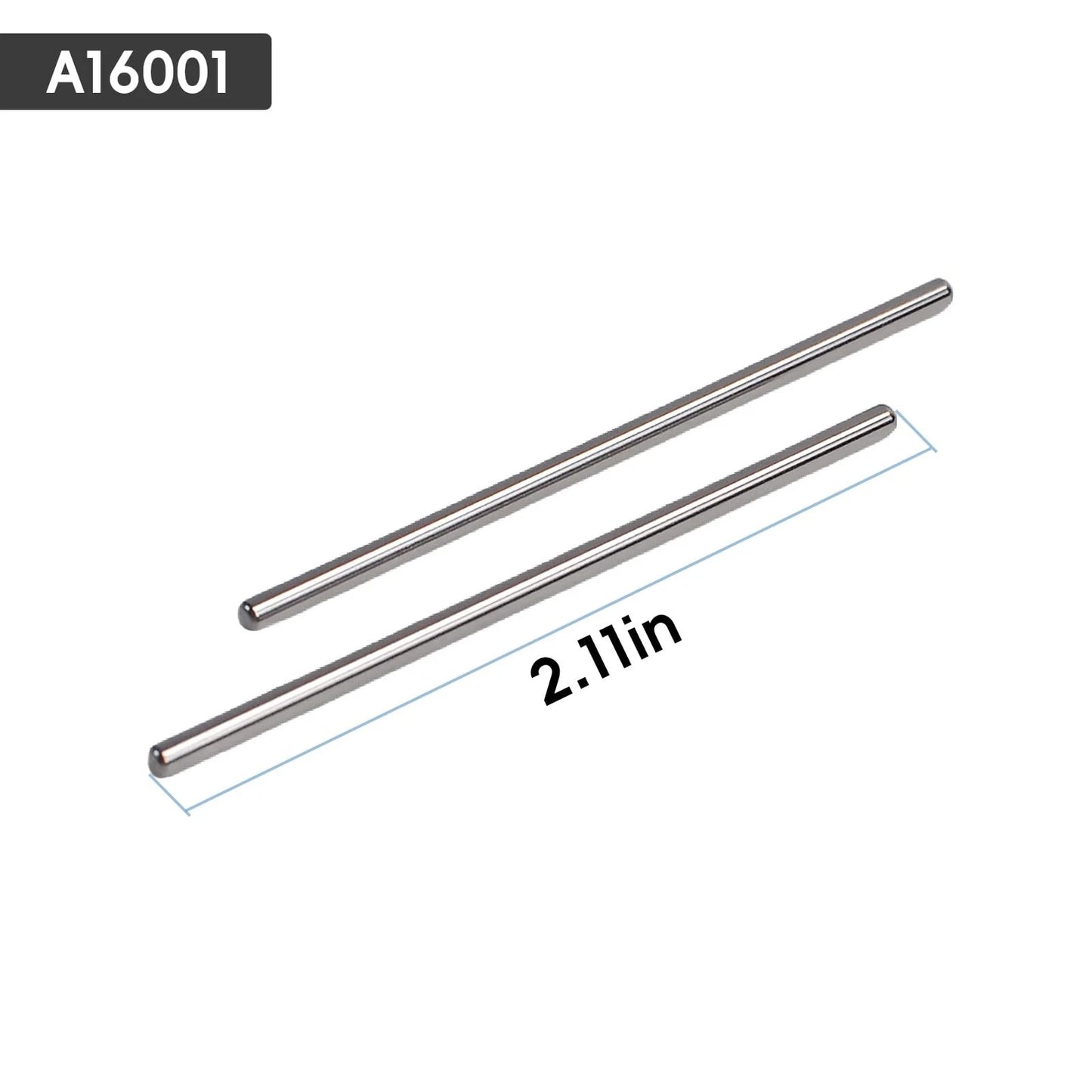 MUGLFPT (2PCS) A16001 Power Filter Impeller Shaft, for AquaClear 20, silver