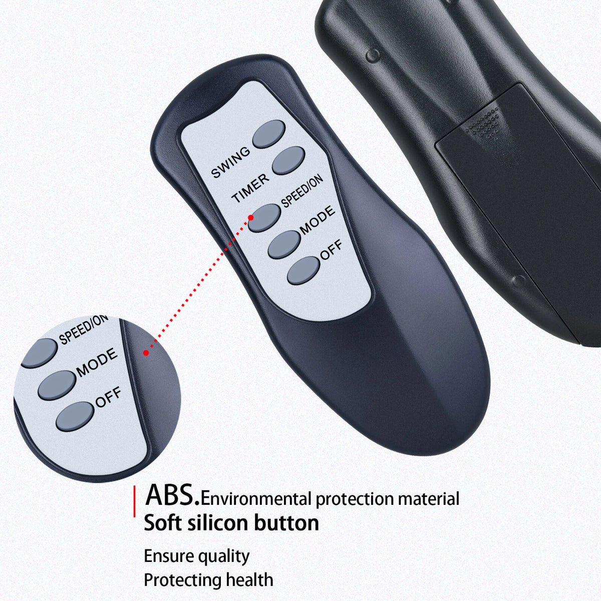 Remote Control For Simple Deluxe Oscillating 16″ Adjustable Pedestal Stand Fan