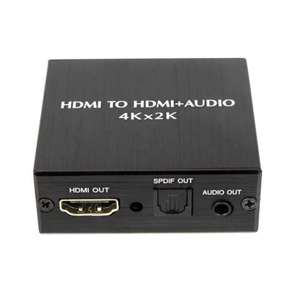 4Kx2K HDMI to 3.5MM Audio Converter SPDIF Optical Stereo Out Splitter Adapter b