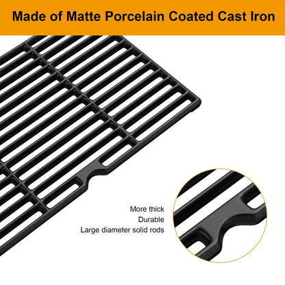 Cooking Grid Grates for Kenmore 4 2 Pack Grates, 4 Burner Grills